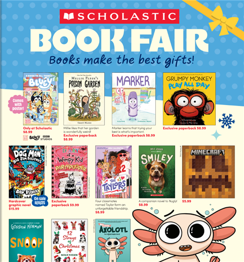 Book Fair Flyer K-5